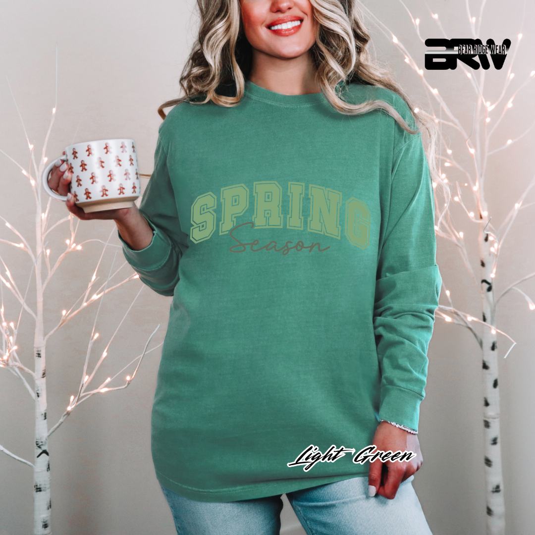 'Spring Season' Long Sleeve Tee