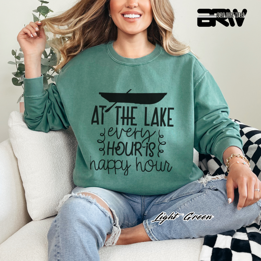 'At The Lake' Crewneck Sweatshirt
