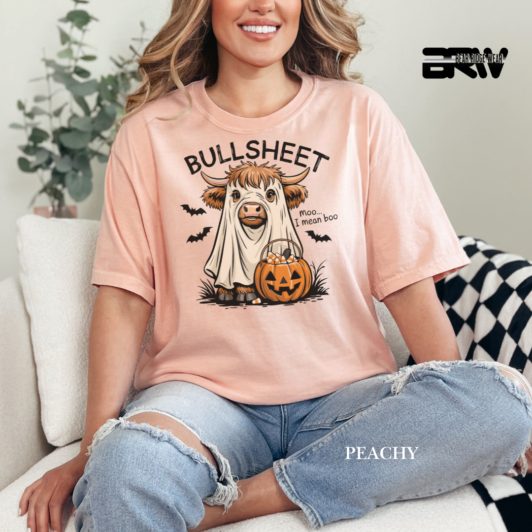 'Bull Sheet-Boo' Fall Tee