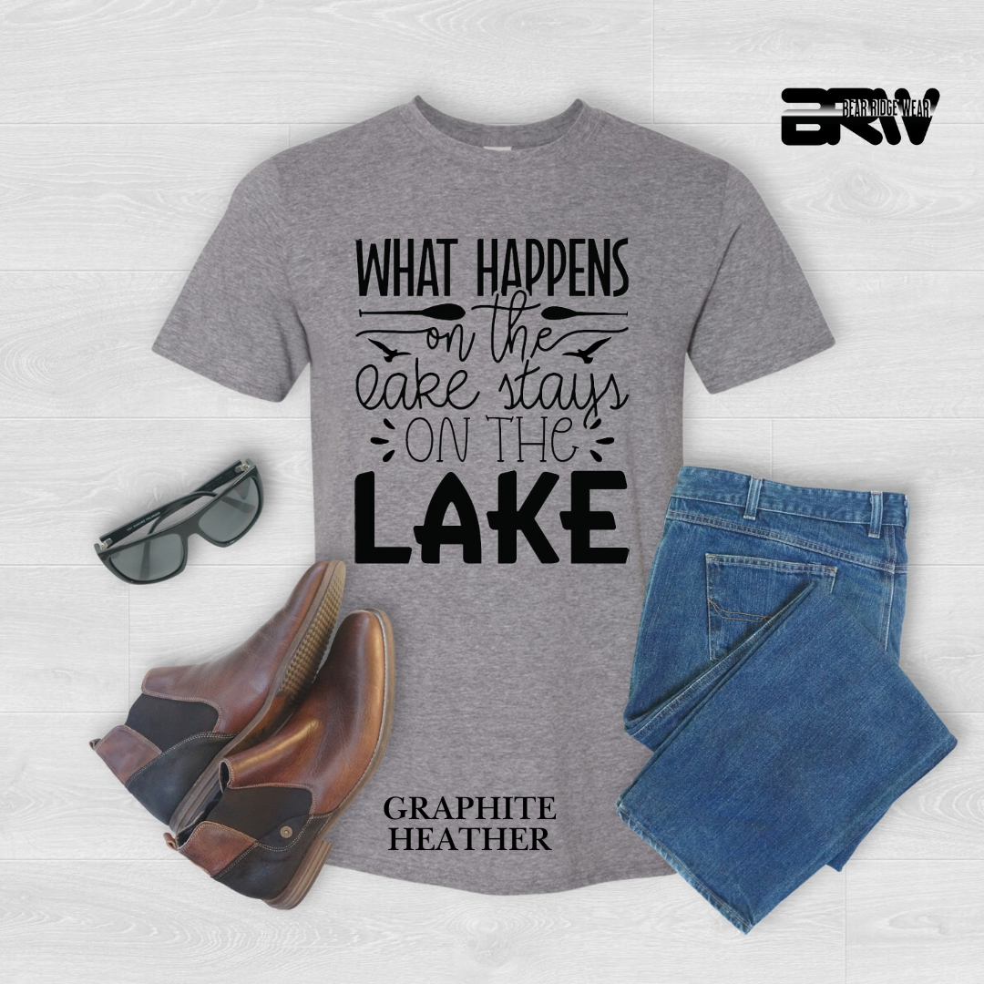 "What Happens On The Lake" Tee