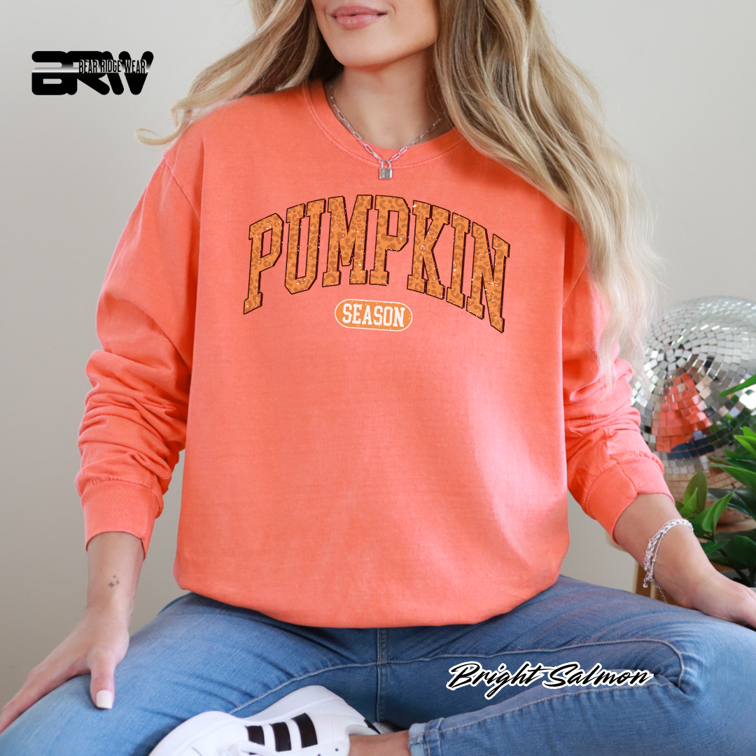 'Pumpkin Season' Fall Long-Sleeve Tee