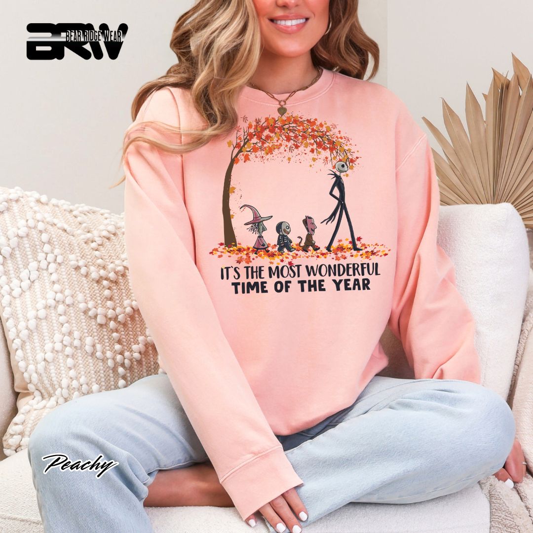 'Its The Most Wonderful Time' Fall Crewneck Sweatshirt