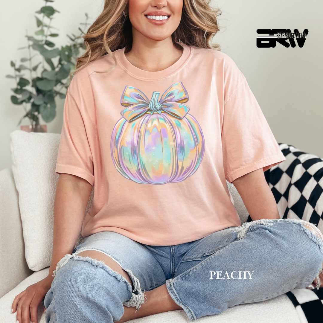 'Iridescent Pumpkin' Fall Tee
