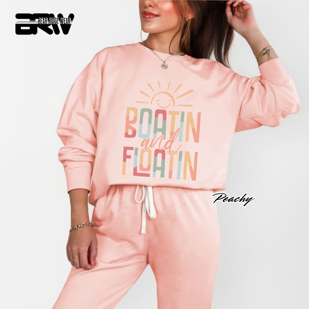 'Boat in, Float in' Crewneck Sweatshirt