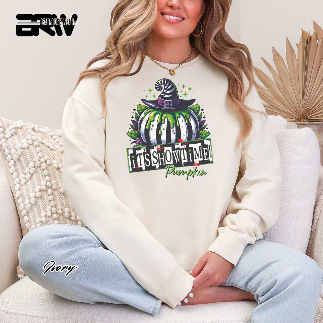 'Its Showtime' Fall Crewneck Sweatshirt