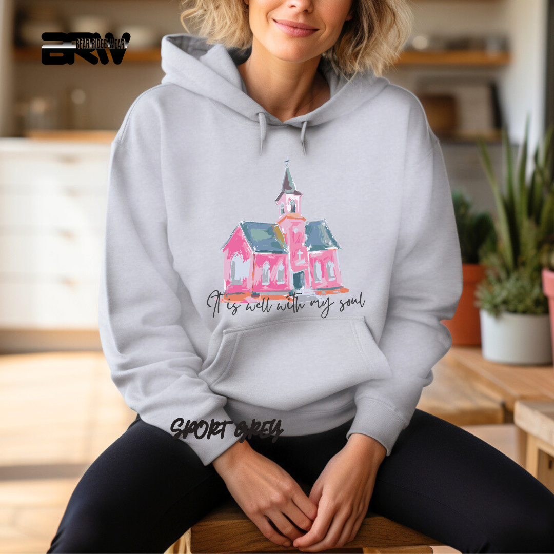 'It Is Well With My Soul' Faith Hoodie