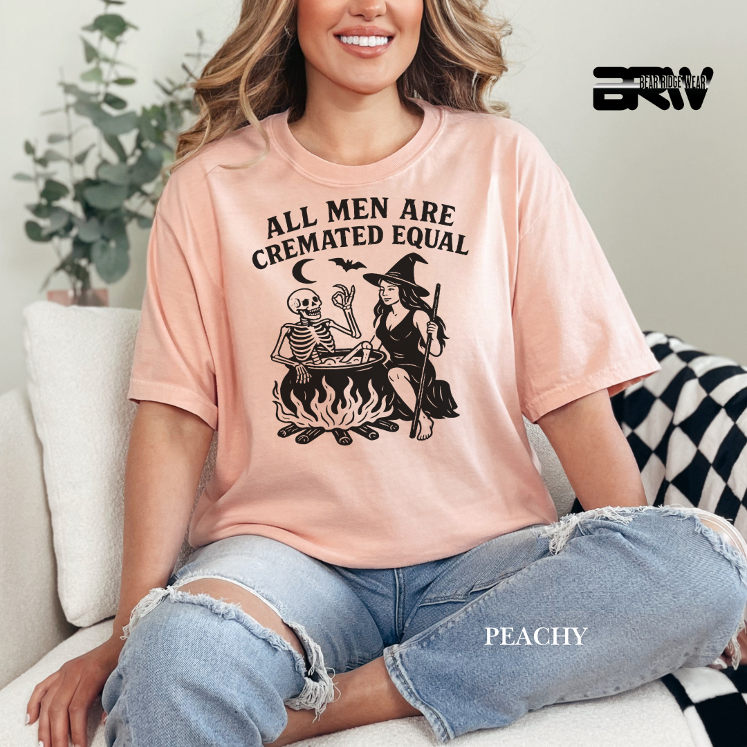 'All men are cremated equally' Fall Tee