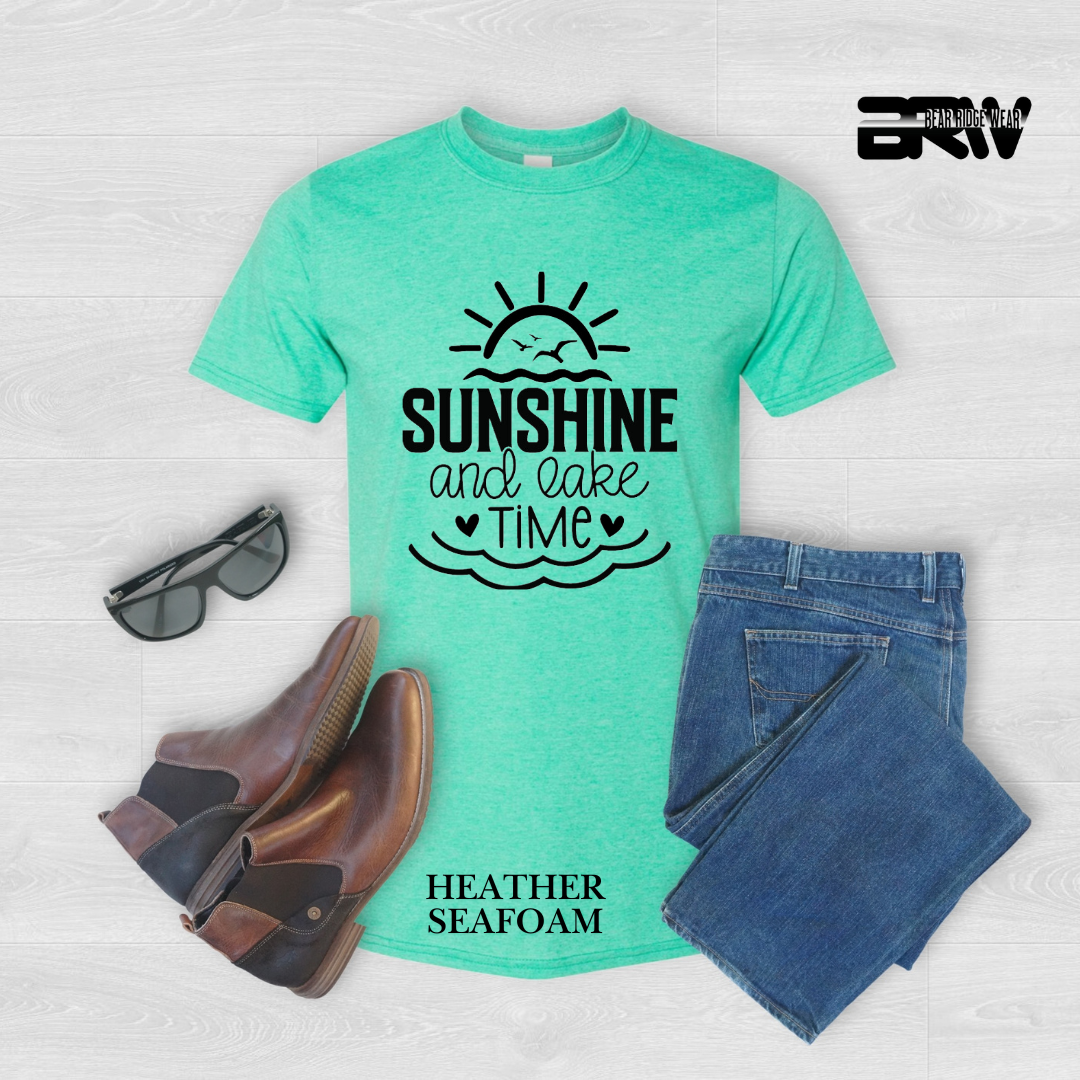 "Sunshine and lake Time" Tee