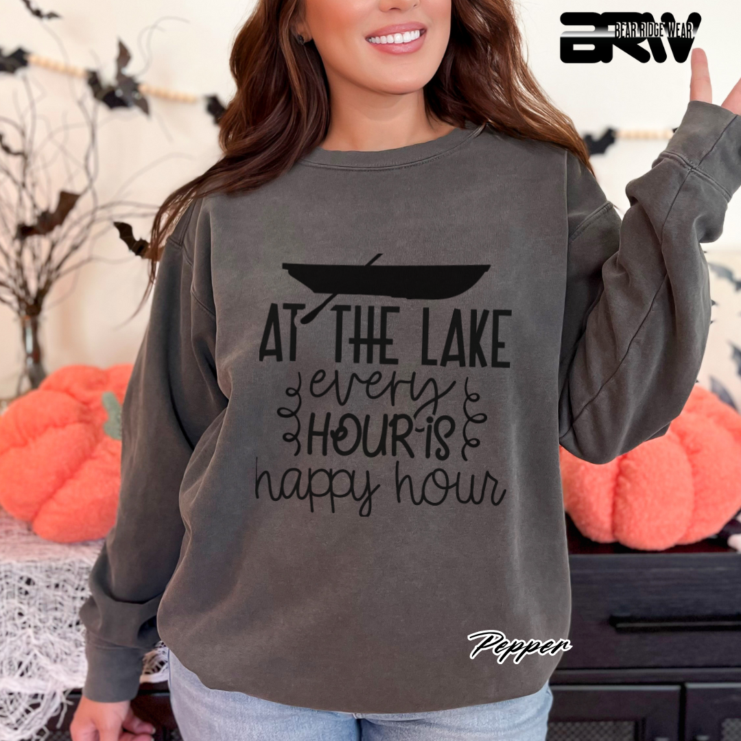 'At The Lake' Crewneck Sweatshirt