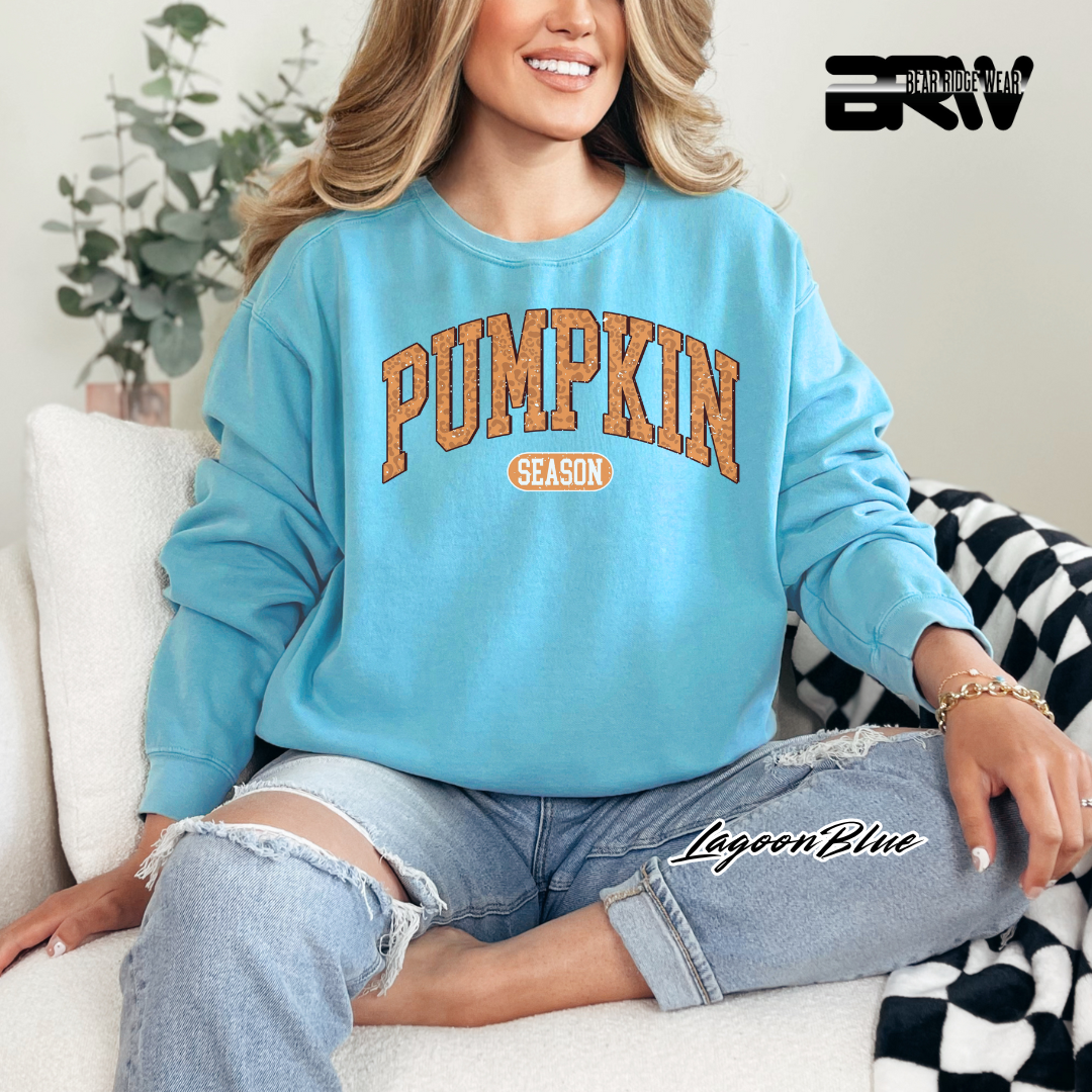 'Pumpkin Season' Fall Crewneck Sweatshirt
