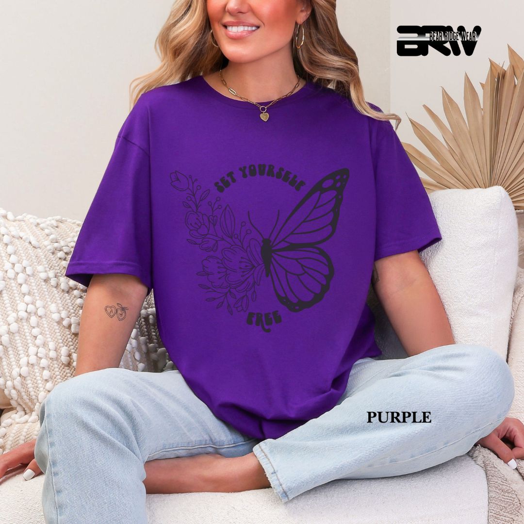 'Set Yourself Free' Spring Tee 3