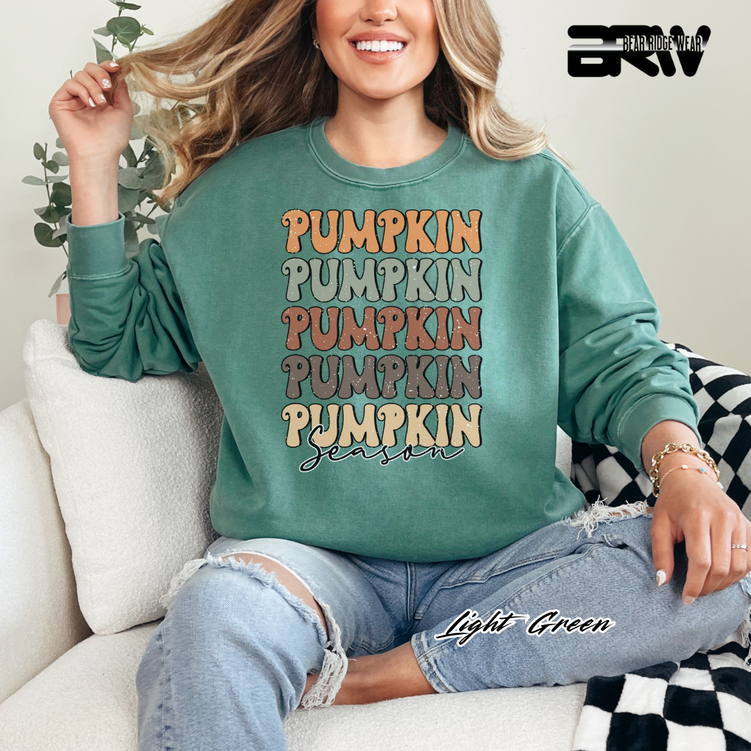 'Pumpkin Pumpkin Season' Fall Crewneck Sweatshirt