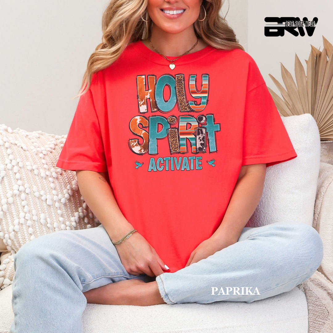 'Holy Spirit Activate' Faith Tee