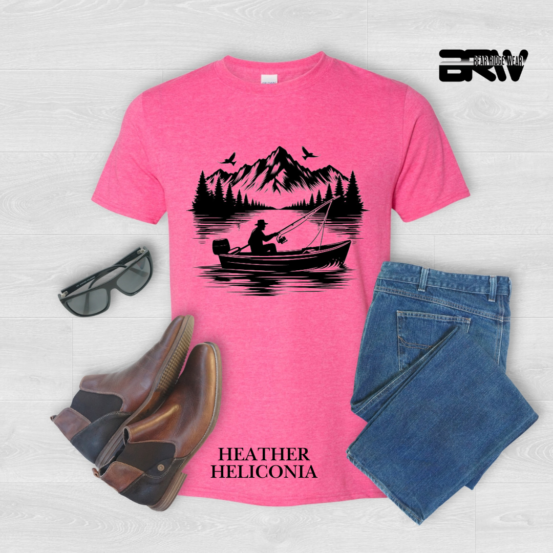 "Boat In the Lake" Tee
