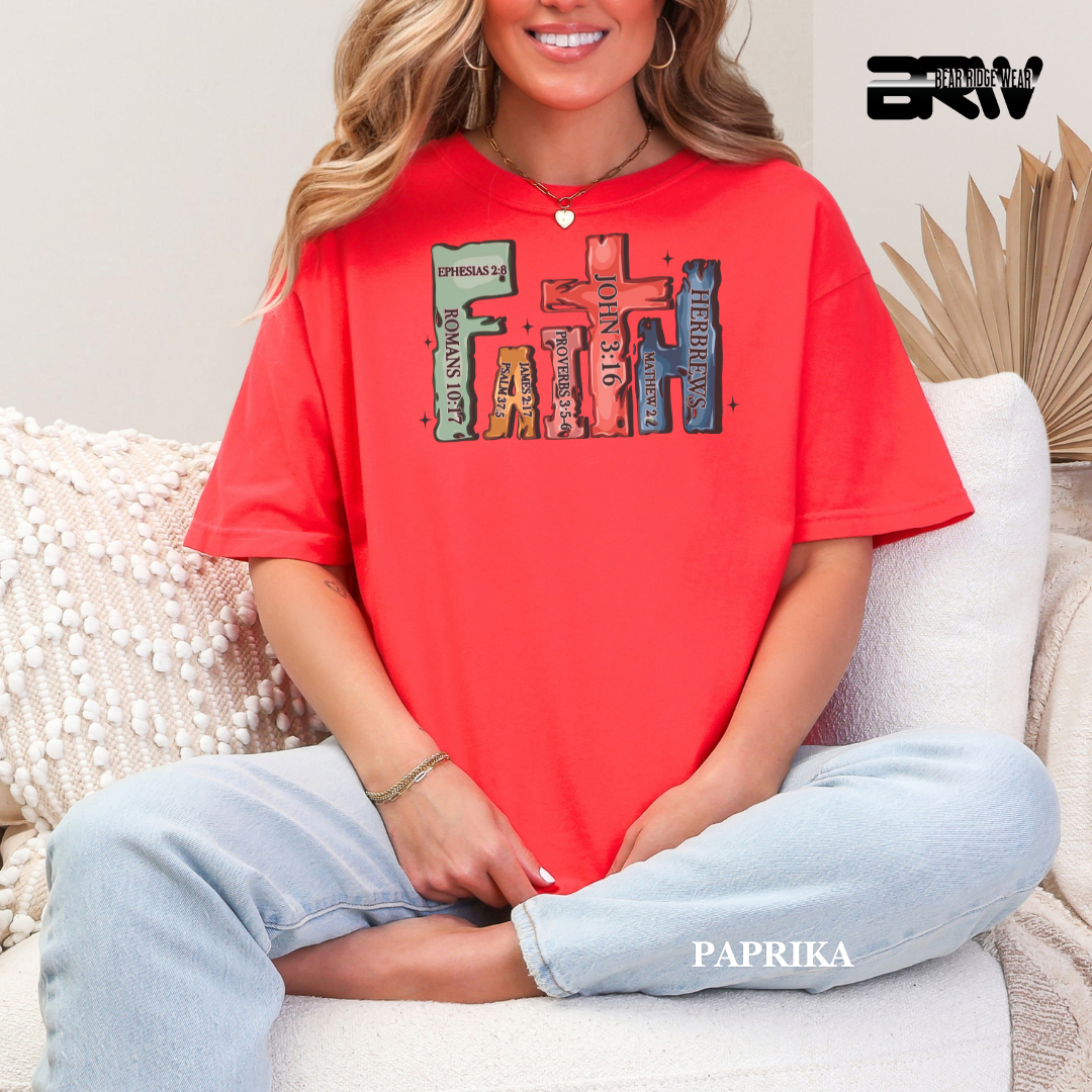 'Faith-Retro' Faith Tee