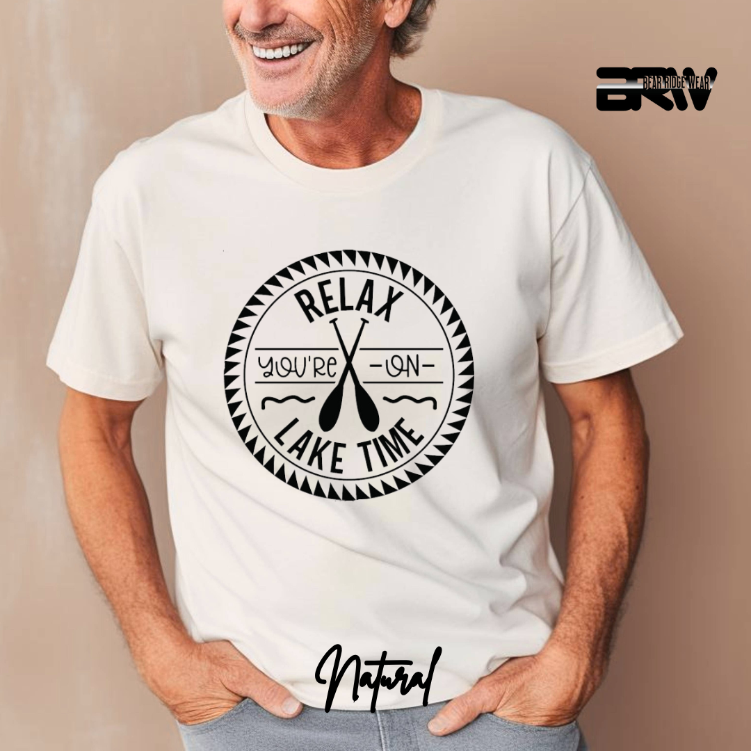 "Relax, You're on Lake Time" T-Shirt