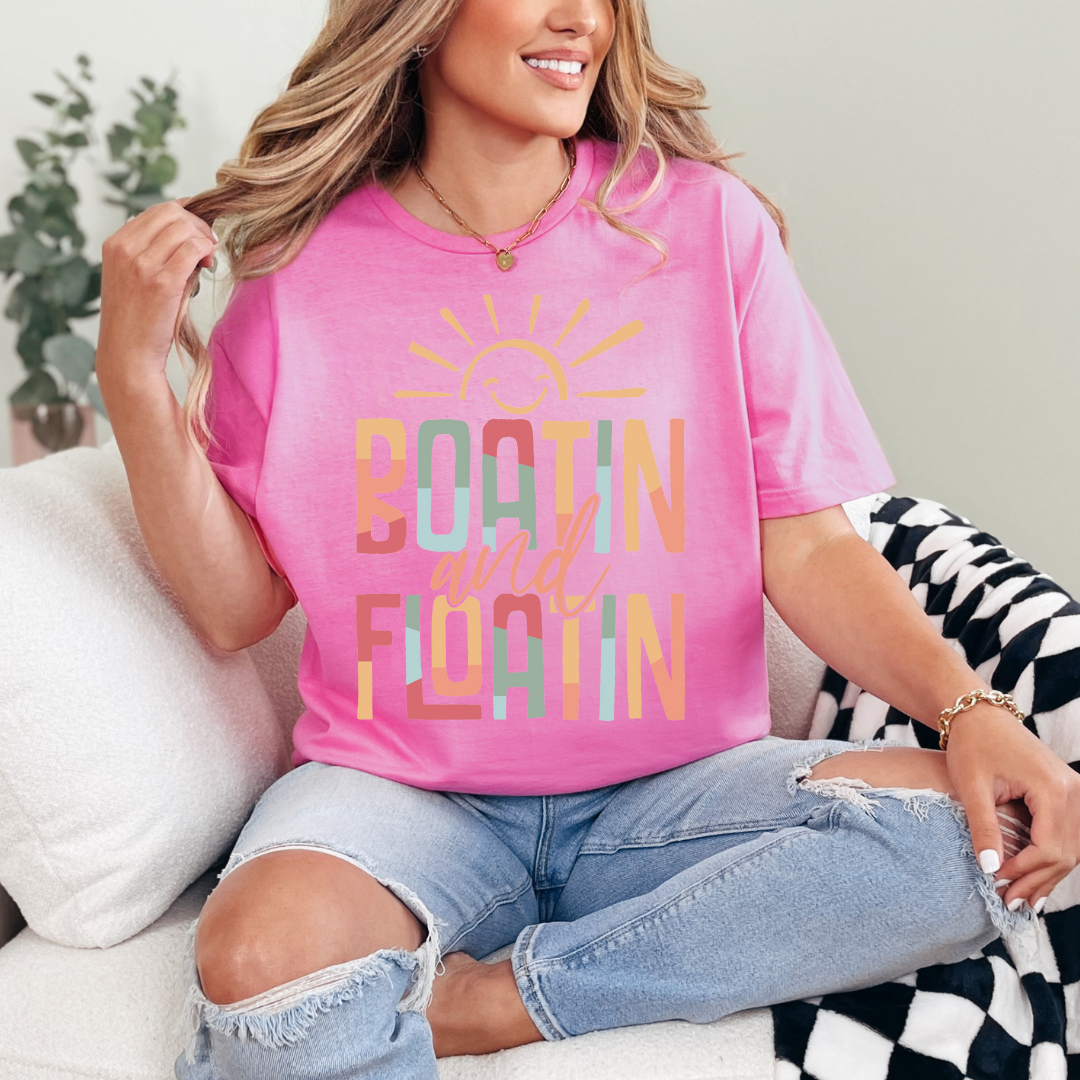 "Boat in and Float in" Tee
