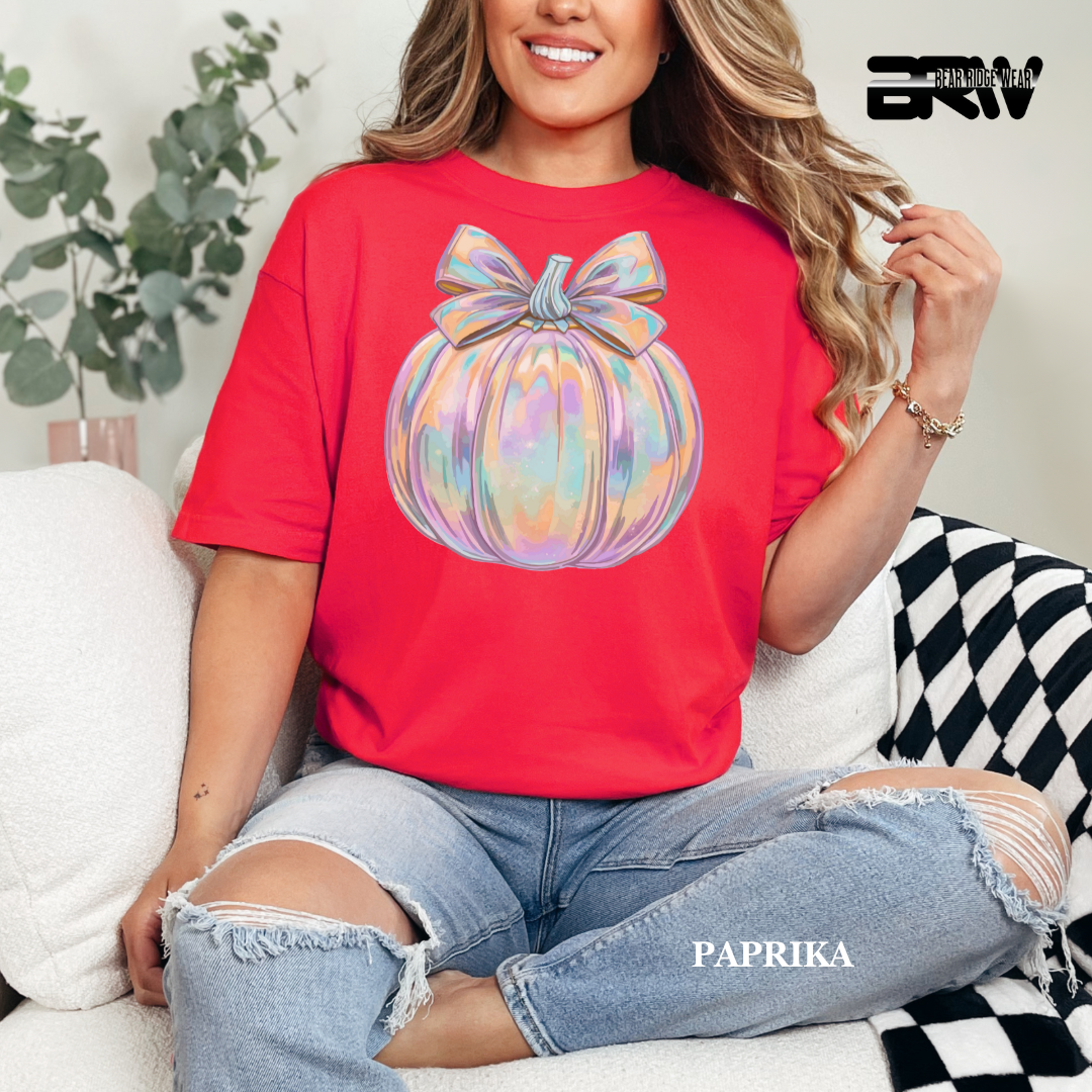 'Iridescent Pumpkin' Fall Tee