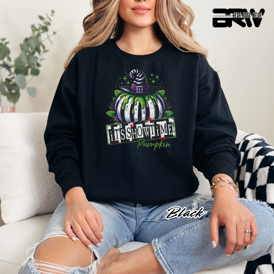 'Its Showtime' Fall Crewneck Sweatshirt