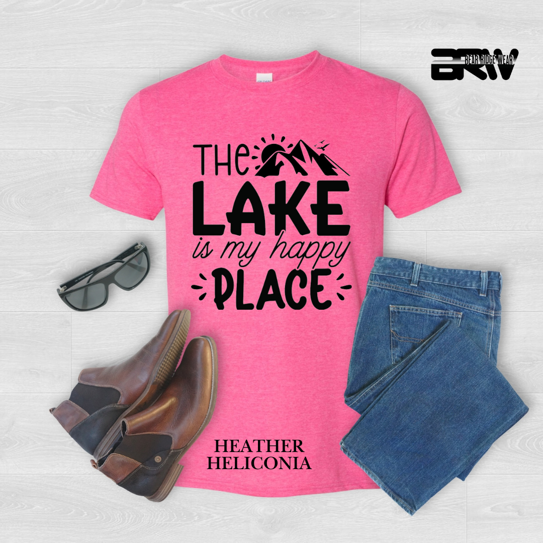 "The Lake is My Happy Place" Tee