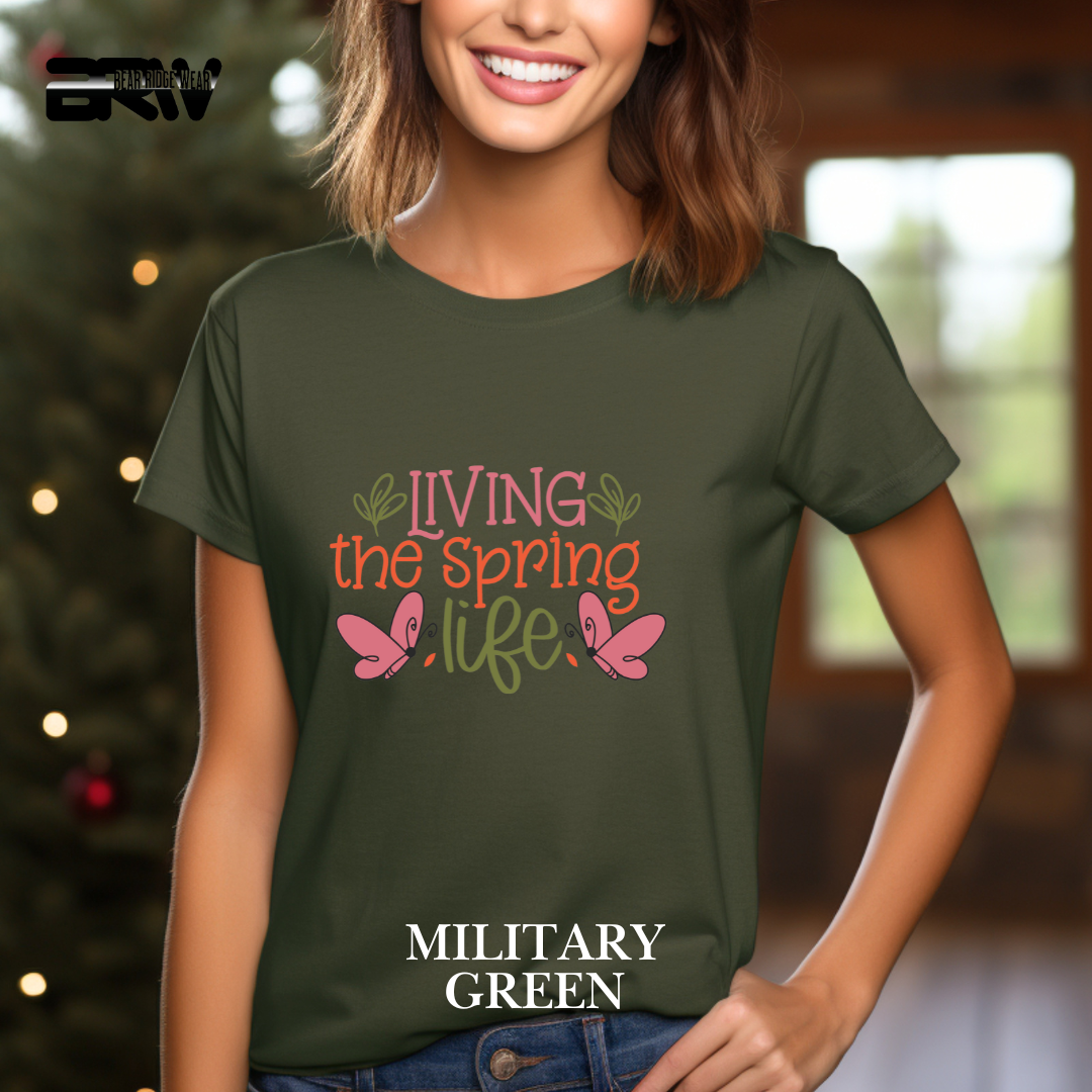 'Living the Spring Life' Tees
