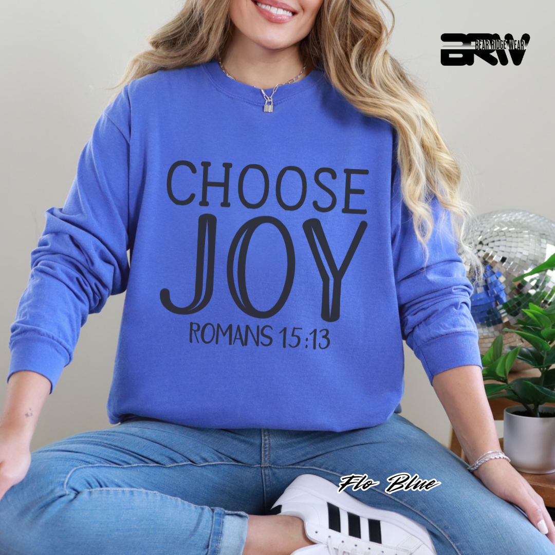 'Choose Joy' Long-Sleeve Tee