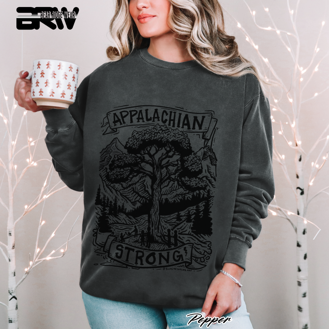 'Appalachian Strong' Crewneck Sweatshirt