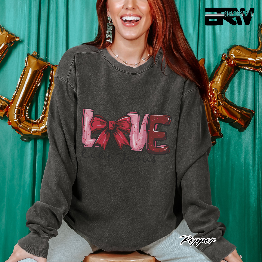 'Love Like Jesus' Crewneck Sweatshirt
