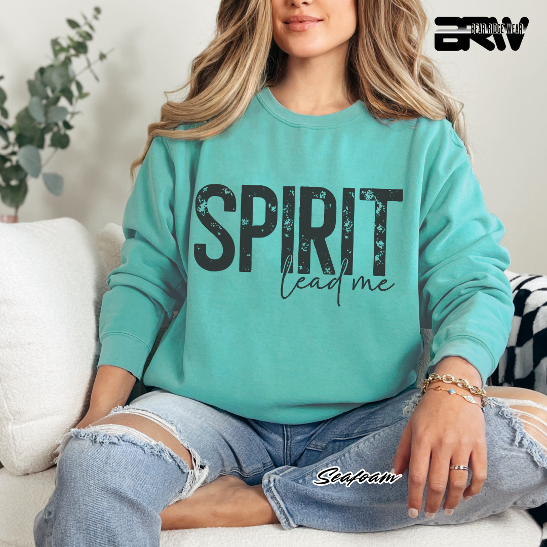 'Spirit Lead Me' Faith Crewneck Sweatshirt