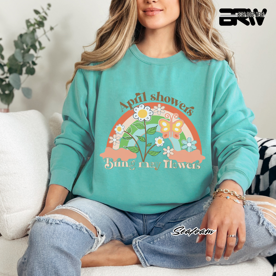 'April Shower' Crewneck Sweatshirt