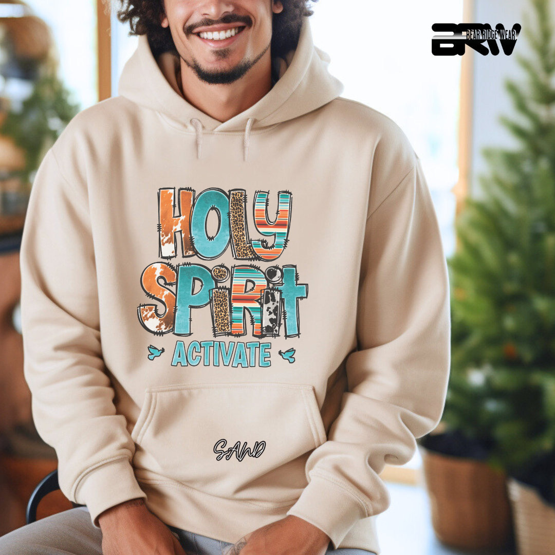 'Holy Spirit Activate' Faith Hoodie