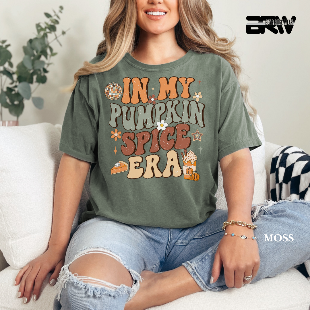 'In My Pumpkin Spice Era' Fall Tee