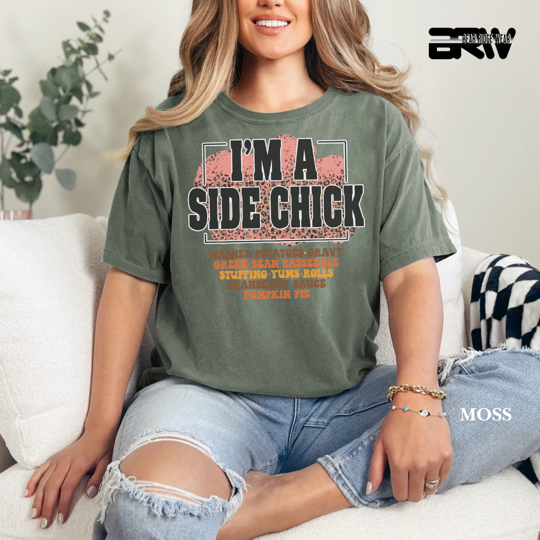 'I'm A Side Chick' Fall Tee