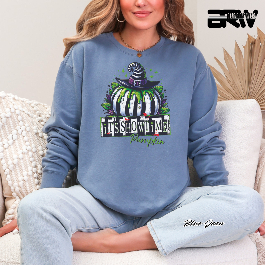 'Its Showtime' Fall Crewneck Sweatshirt