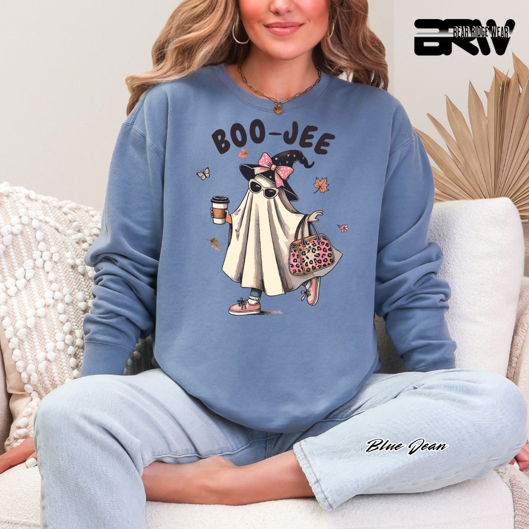 'Boujee With Purse' Fall Crewneck Sweatshirt