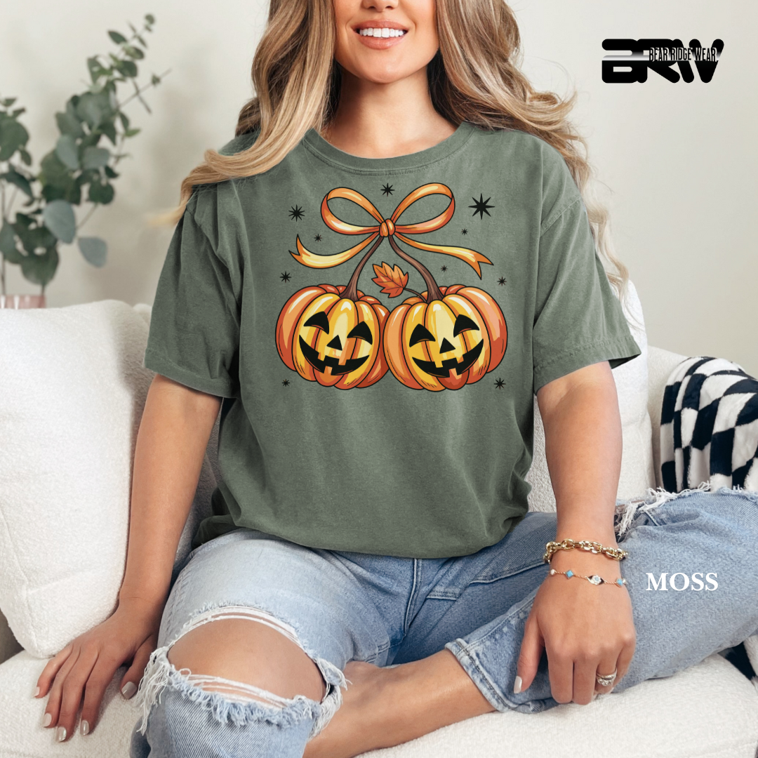 'Pumpkin Cherries' Fall Tee