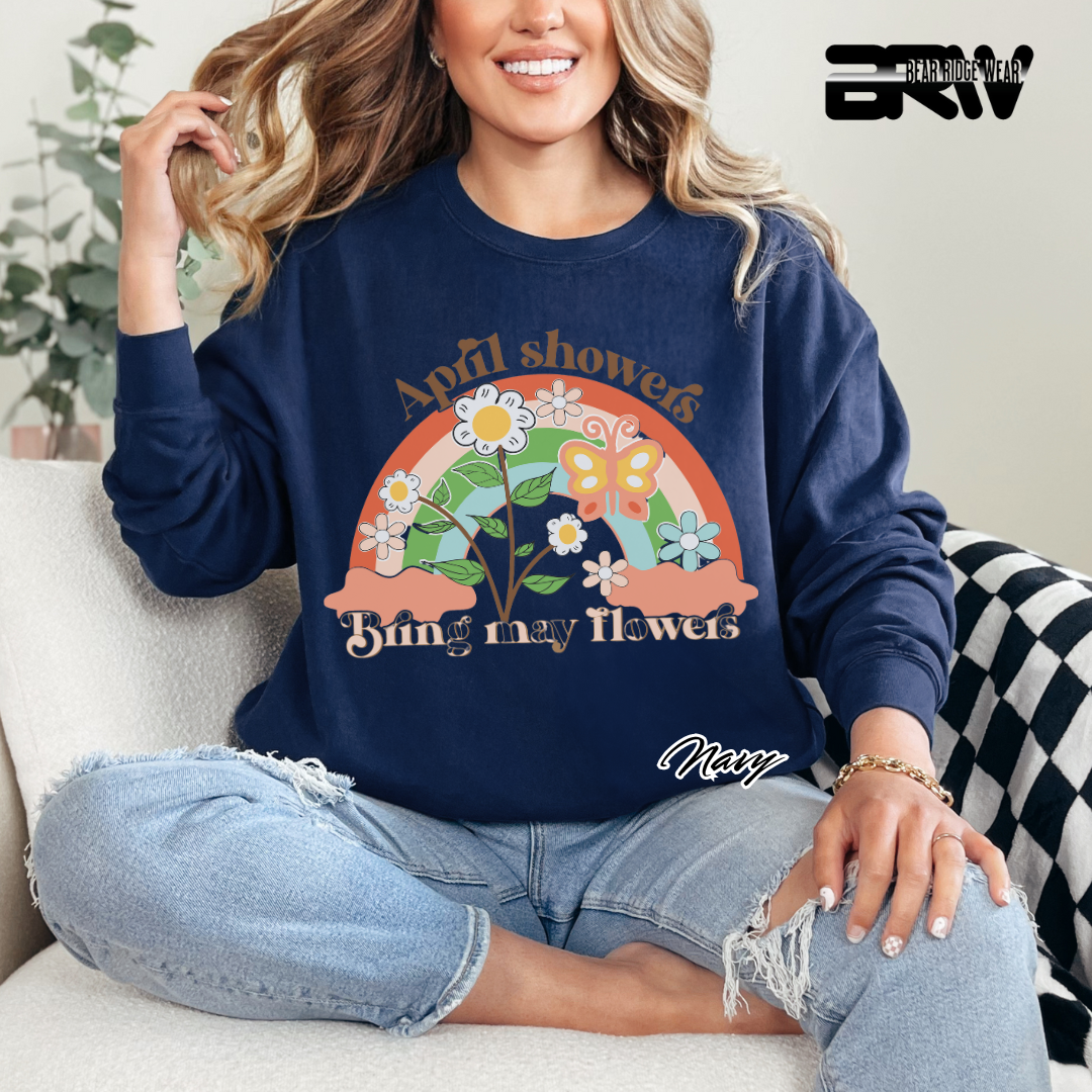 'April Shower' Crewneck Sweatshirt