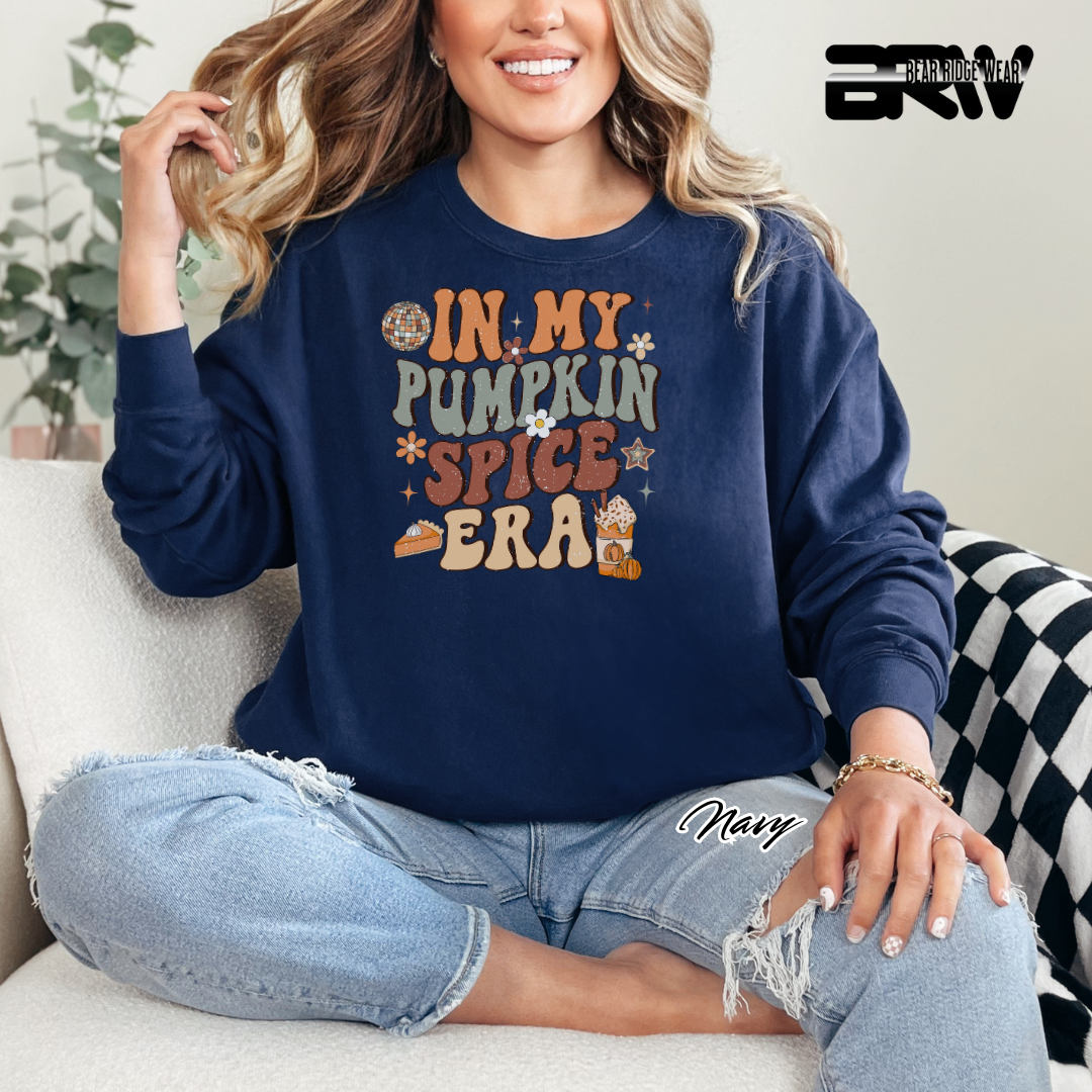 'In My Pumpkin Spice Era' Fall Long Sleeve Tee