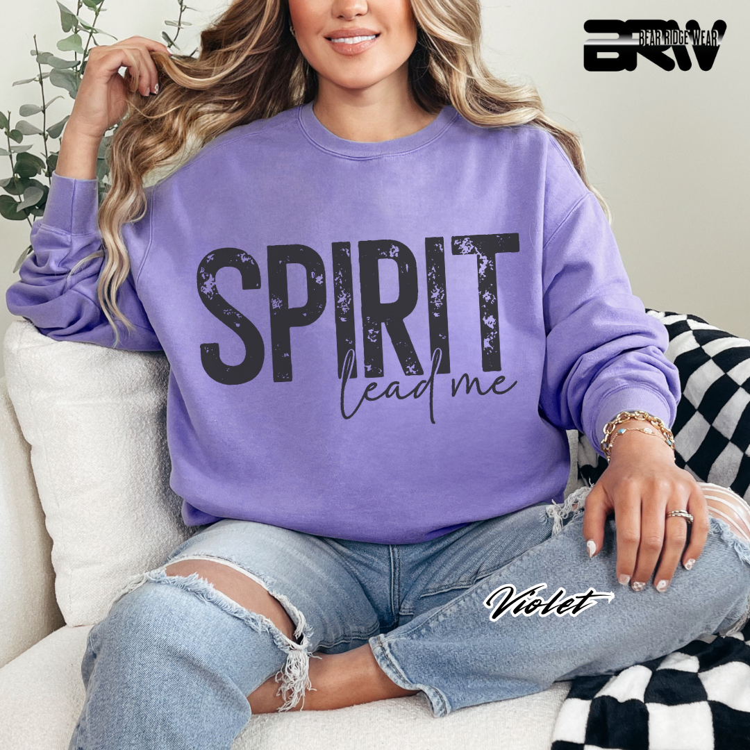 'Spirit Lead Me' Faith Crewneck Sweatshirt
