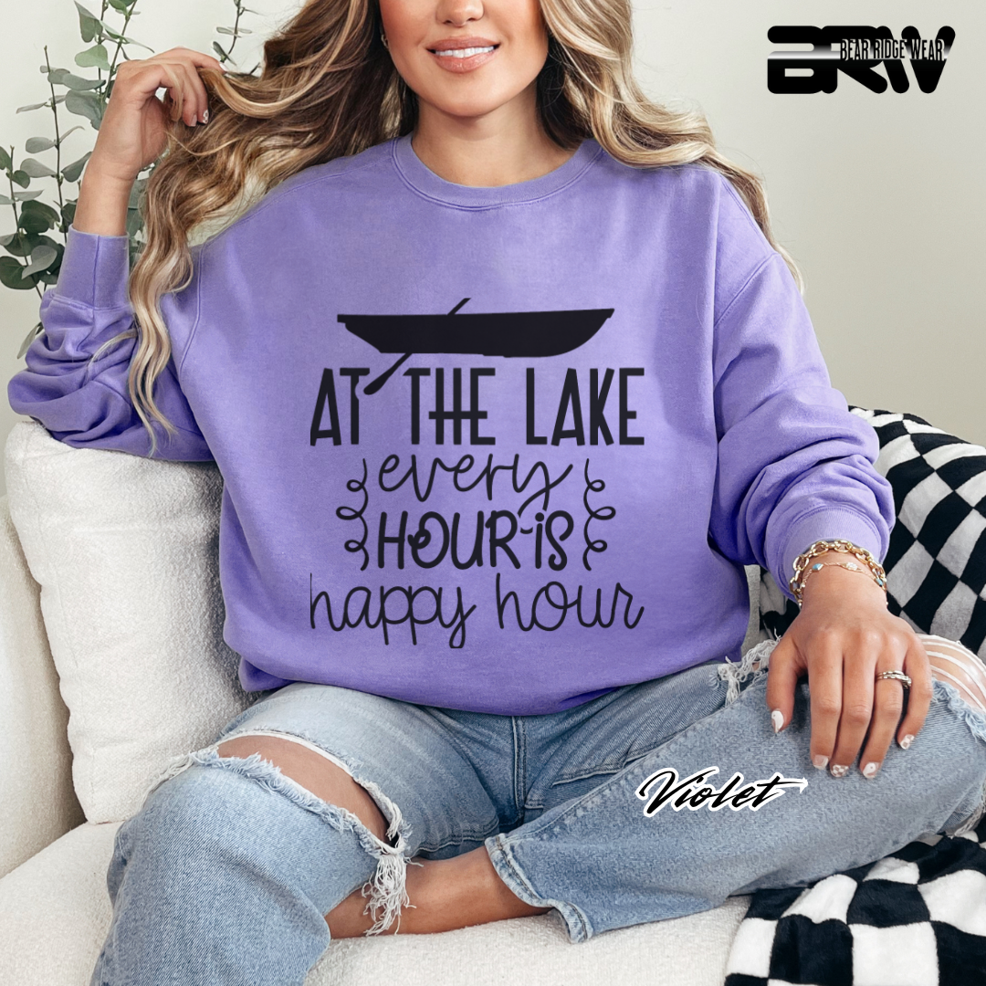 'At The Lake' Crewneck Sweatshirt