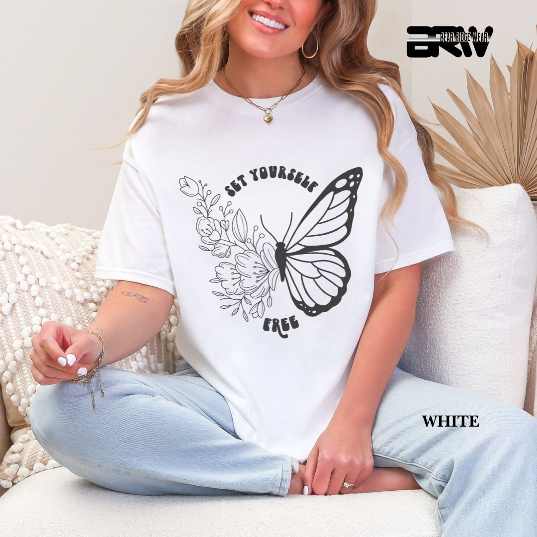 'Set Yourself Free' Spring Tee 3