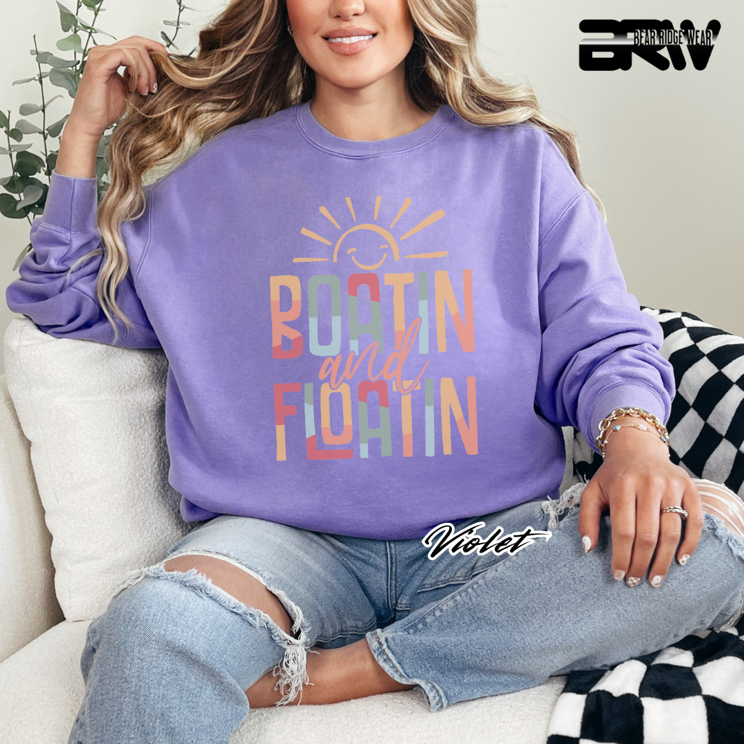 'Boat in, Float in' Crewneck Sweatshirt