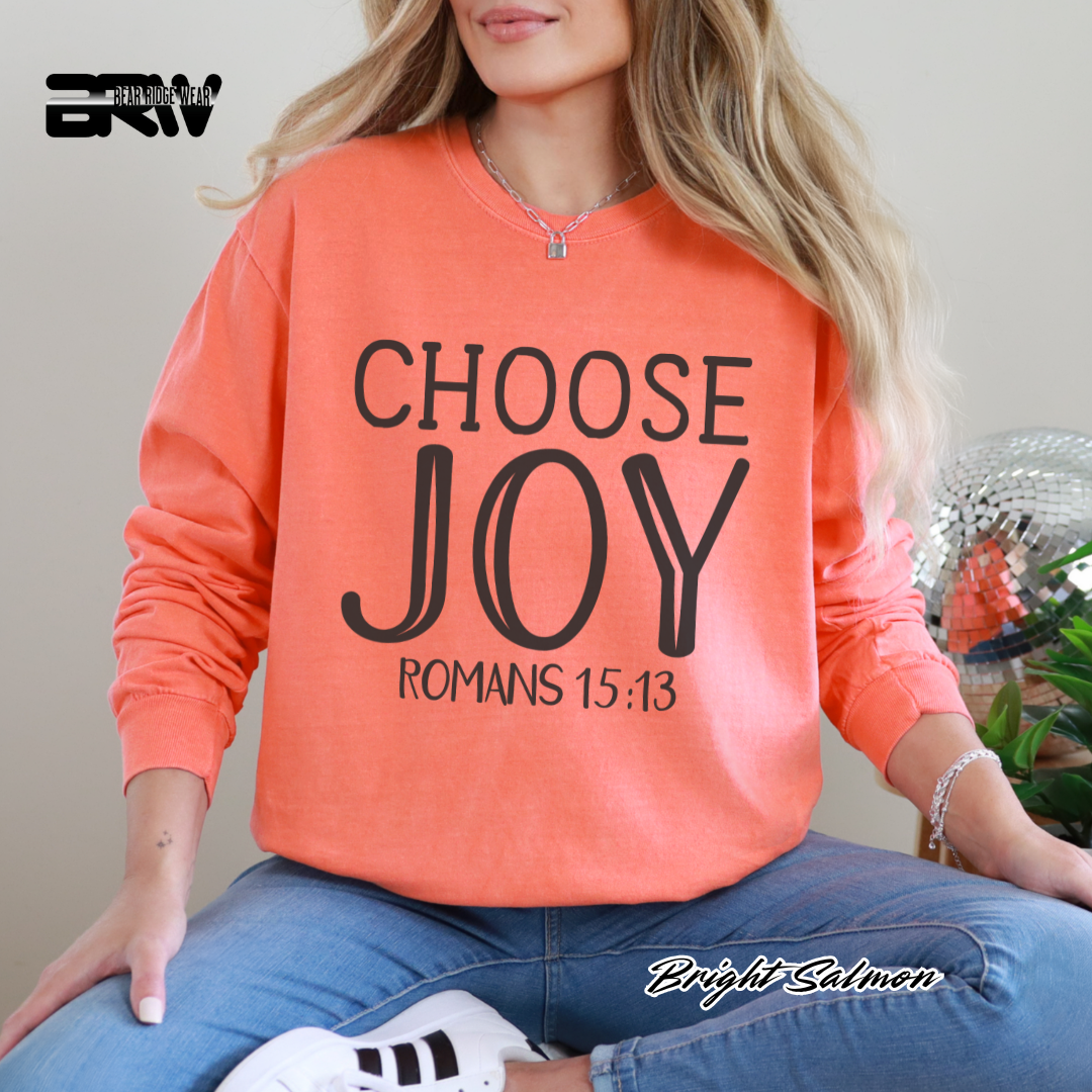 'Choose Joy' Long-Sleeve Tee