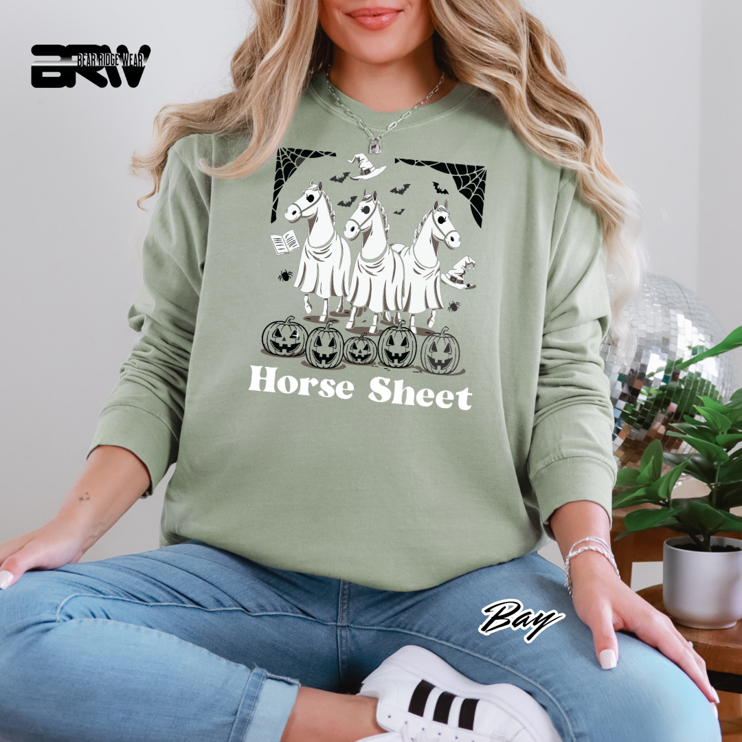 'Horse Sheet' Fall Long-Sleeve Tee