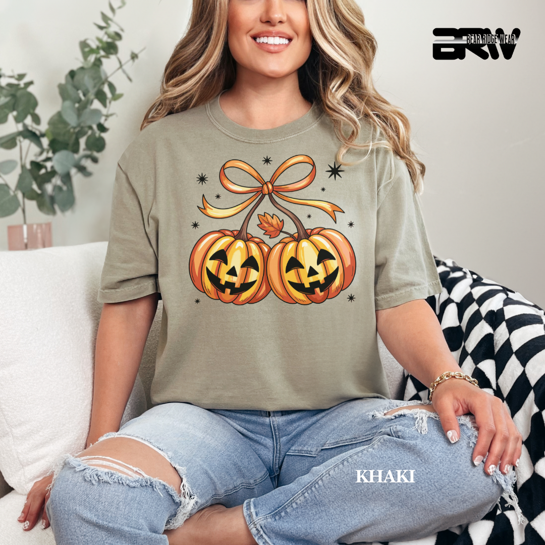 'Pumpkin Cherries' Fall Tee