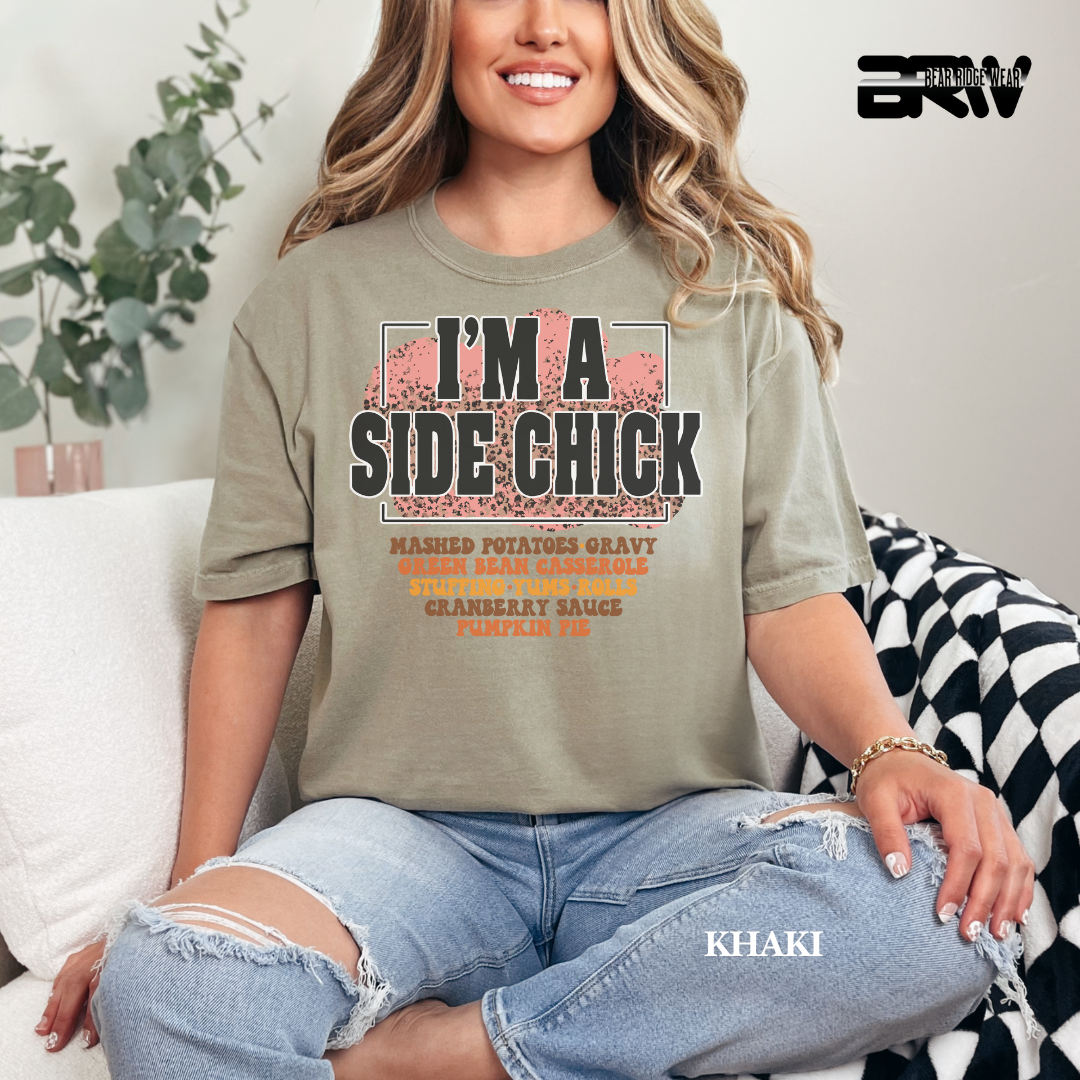 'I'm A Side Chick' Fall Tee