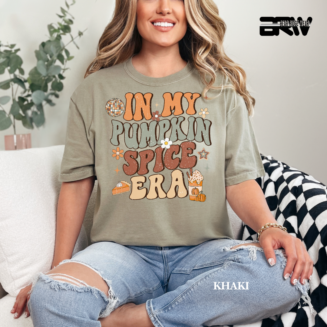 'In My Pumpkin Spice Era' Fall Tee