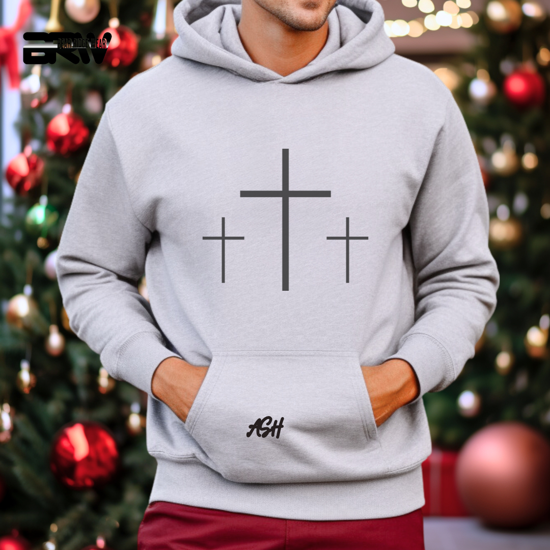 'Three Cross' Faith Hoodie