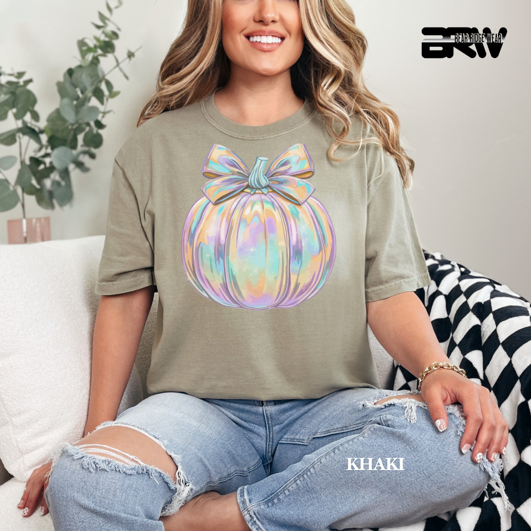 'Iridescent Pumpkin' Fall Tee