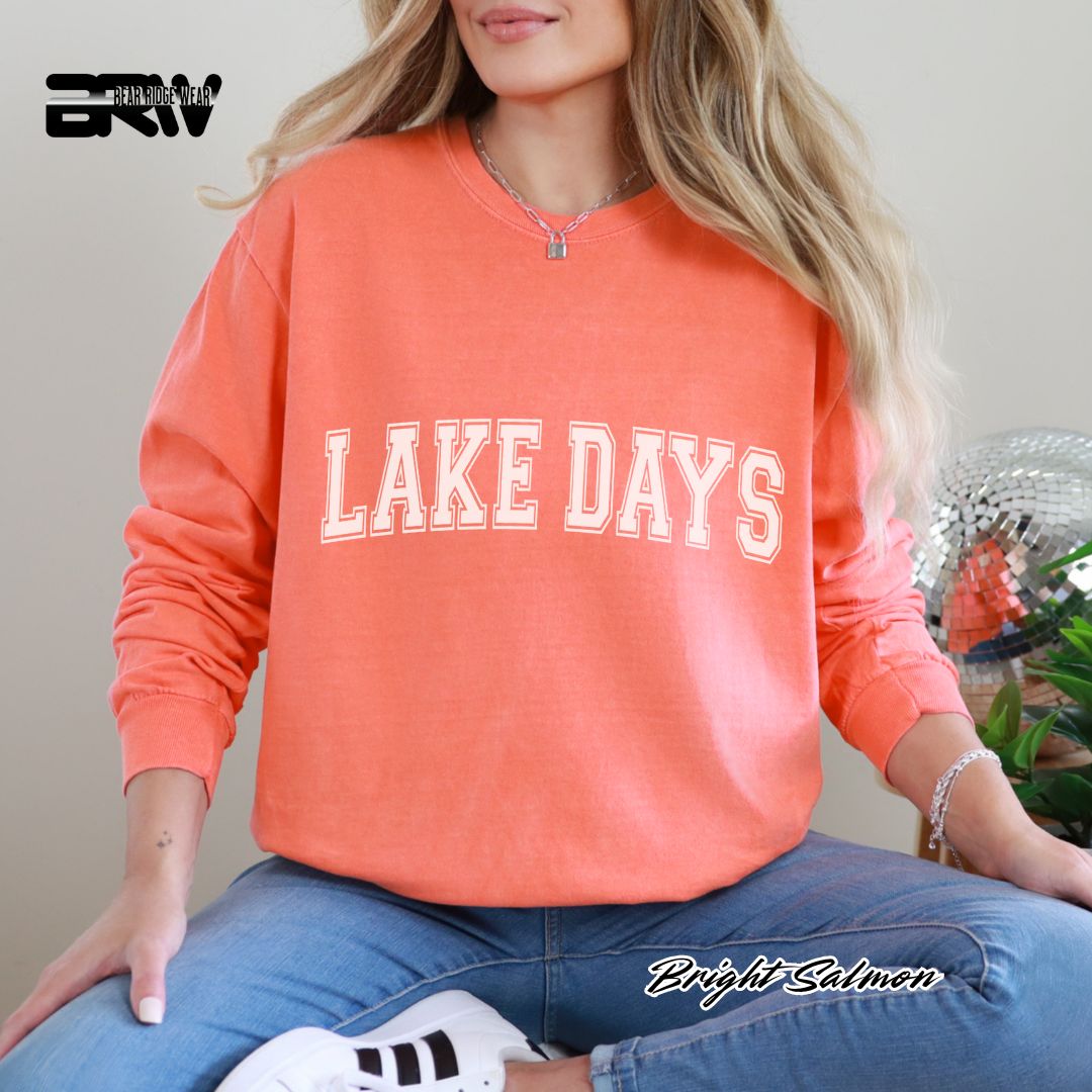 'Lake Days' Summer Long Sleeve Tee